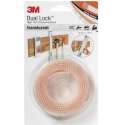 3M Klittenband Om vast te plakken (l x b) 1.25 m x 25 mm Transparant 1 stuk(s)