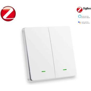 Tuya Wireless Remote Switch - Dubbele schakelaar - Zigbee 3.0