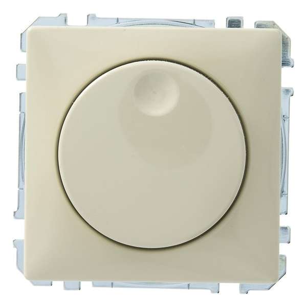 MERTEN Artec dimmer | voor 12V elektronische trafo | 20 - 315 watt | druk aan/uit | creme