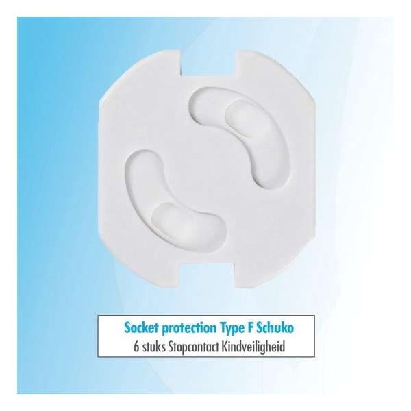 Budget 20X Stopcontact kinderbevelinging Type-F Schuko veiligheid