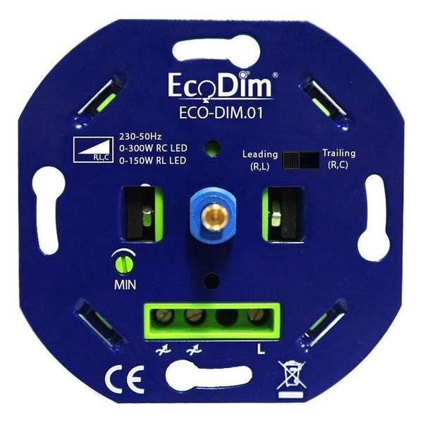 LED dimmer 0-300 Watt Fase aan- en afsnijding