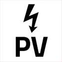 PV Sticker - Klein Formaat - 25 STUKS