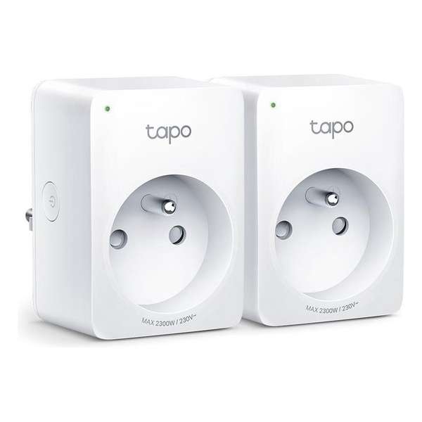 Tapo P100 - Slimme wifi stekker - Voor Belgische stopcontacten - 2-pack