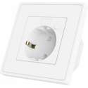 WOOX R4054 Smart inbouw stopcontact powered by TUYA [16A, 3680W, Wi-Fi, White]