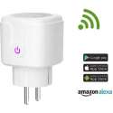 Smart Life - Smart Plugg slimme stekker tijdschakelaar energiemeter smartphone app Google Assistant Home Amazon Alexa