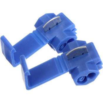 Draad Connectors Aftakklem Blauw - 1.0-2.5 mm2 - 100 stuks