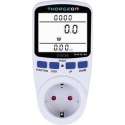 Energiemeter Thorgeon Wit 16A Wit LCD-scherm IP20 01008