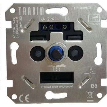 Tradim 2485H LED tronic dimmer 3-150 Watt