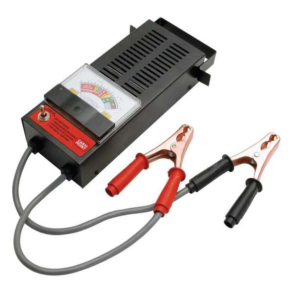 Carpoint Auto Accutester Metaal - Geschikt Voor 6 en 12 Volt Accu's