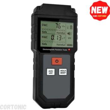 Cortonic Emf Meter - Handdosimeter - Elektromagnetische Veld Stralingsmeter-tester - Straling - 5G Detector