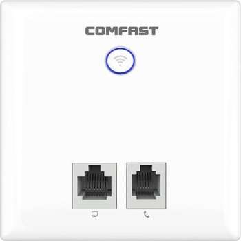 COMFAST CF-E537AC  WIFI telefoon/internet-wandcontact POE inbouw, 750Mbps Dual Band Wireless Router Repeater