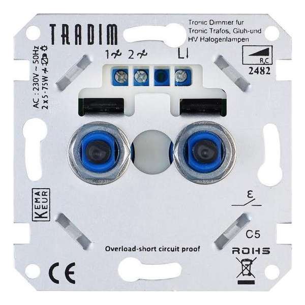 Tradim 2482 duo dimmer