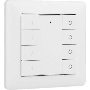 Draadloze wandbediening RF dimmers 4 zones