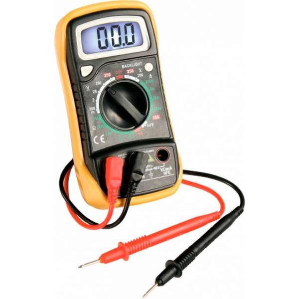 McPower M-703L Digitale Multimeter - 19 Meetbereiken - Datahold-functie - Backlight