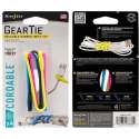 Nite Ize Gear Tie Cordable 6" - 4 Stuks Mix kleuren - Herbruikbare kabelbinder