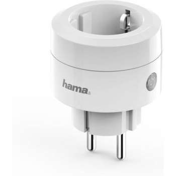 Hama Wifi-stopcontact "Basic", zonder hub, v. spraak- en app-best., 2.300W, 10A