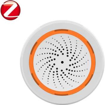 Tuya - zigbee sirene alarm met temperatuur en vochtigheidssensor - zigbee sensor