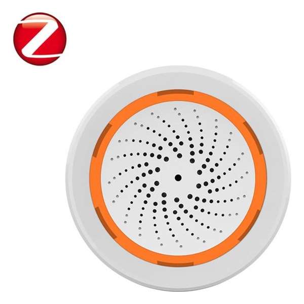 Tuya - zigbee sirene alarm met temperatuur en vochtigheidssensor - zigbee sensor