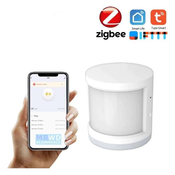 Bewegingsmelder - PIR Sensor Zigbee voor Tuya Smart Home - Draadloos