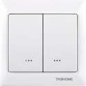 Z-Wave dual wall switch (White)