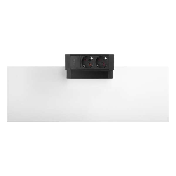 Filex Power Desk Up® 2.0 - 2x 230V - Zwart