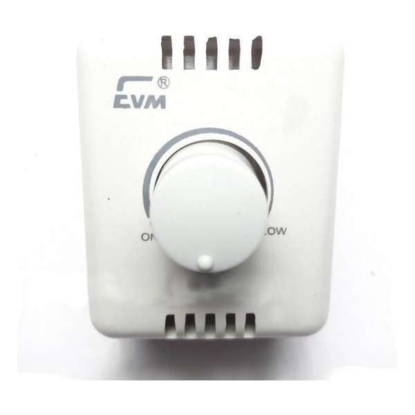 EVM - DN 201 - LED/Gloei/Halogeen universele dimmer - LED 2-80W/230V - Gloei/Halogeen max.1000W/230V