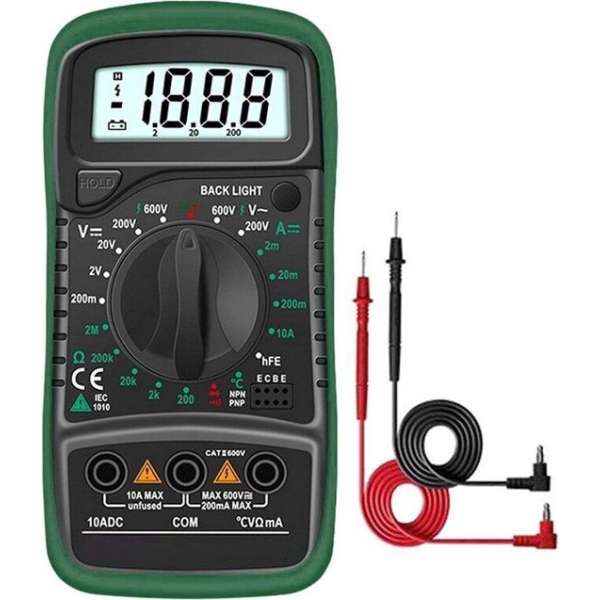 PREMIUM Digitale Multimeter | AC / DC | Volt Meter | Multi Meter