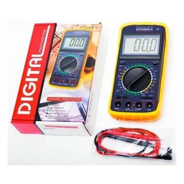 Premium Digitale Multimeter - Elektriciteitsmeter - Voltage Meter