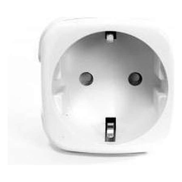 Smart plug/ slimme stekker [Schuko, 16A, TUYA/ Amazon Alexa/Google Assist/IFTTT, White]