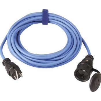 SIROX® verlengkabel H07RN-F 3x1,5mm² blauw - 10 meter