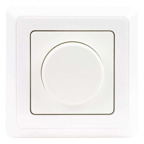 REV 0399620090 Dimmer (inbouw) Geschikt voor lampen: LED-lamp, Halogeenlamp, Gloeilamp Wit