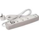 Perel Stekkerdoos 3-voudig Incl. 2 Usb-poorten Penaarde 3500w