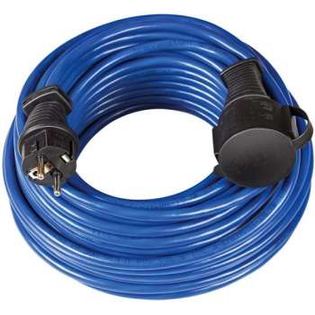 Brennenstuhl Bremaxx IP44 Verlengkabel - Geschikt voor buitengebruik - Blauw - 3x1,5mm2 - 10 meter