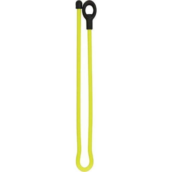 NITE IZE Gear Tie Loopable MEGA Reusable Rubber Twist Tie - Neon Yellow