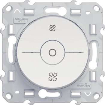 3 standen schakelaar - Wit - Odace - Schneider Electric - S520243