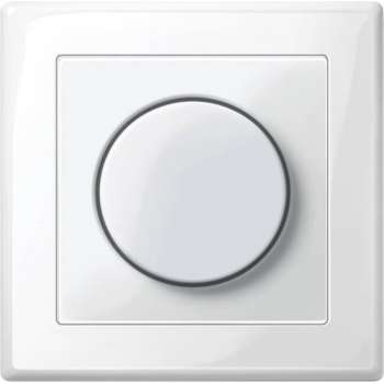 Draaidimmer Druk-Uit-Schakelaar Compleet - in Polarwit - M-Smart - Schneider Electric - MTN5131-478119_TO