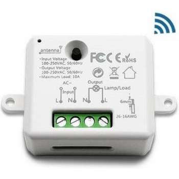 Wifi inbouw actor 10A 230V tuya compatible