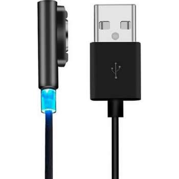 Magnetische USB laadkabel voor Sony Xperia Z3 Compact Zwart Opladen