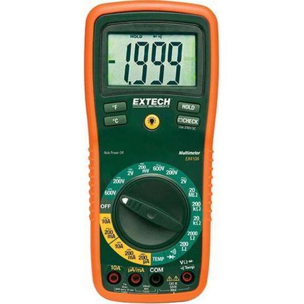 EXTECH EX410A: 8-functie professionele multimeter