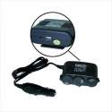 Pro+ Splitter 3-weg 12V + USB incl. bevestigingsplaat