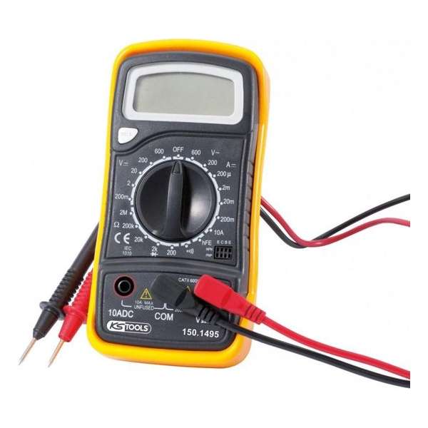 KS Tools Digitale multimeter incl. testpennen