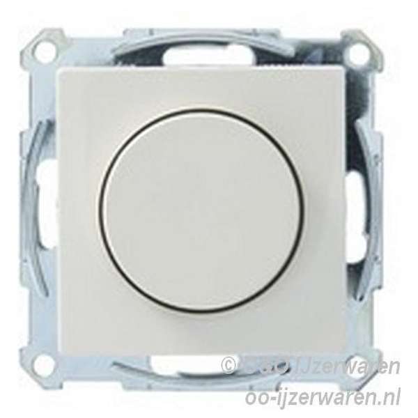 MERTEN serie M, dimmer 1-polig 40 - 400 W gloeilamp | WIT