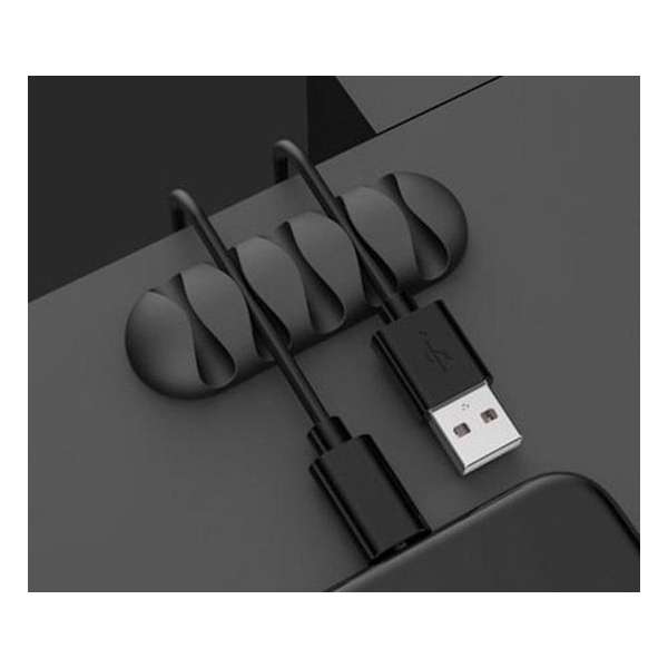 SIS Office - Kabel Organiser - Kabelclip - Cable Clip - 5 clips