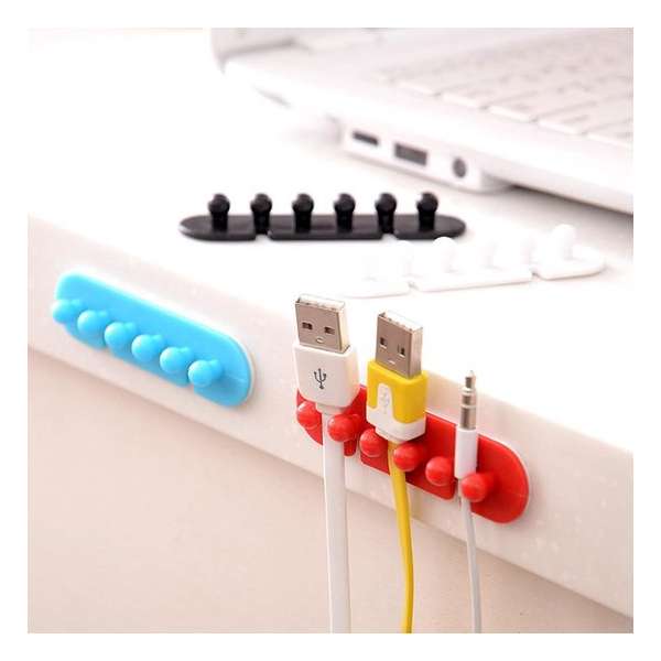 Hiden | Kabel Houder - Organizer - Kantoor | 2 Stuks