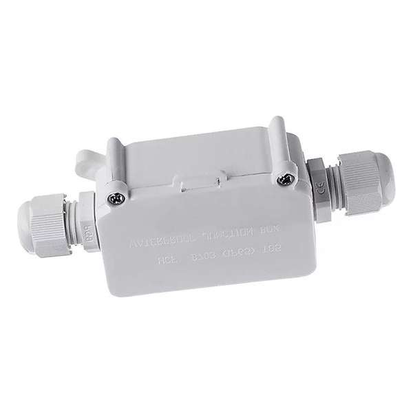 Kabelverbinder - Nicron Thermin - Rechte Connector - Waterdicht IP65 - 3 Aderig - Mat Wit