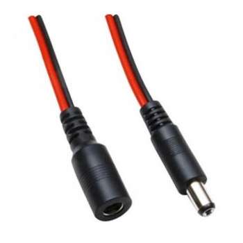 BKL Electronic Laagspannings-verlengkabel Laagspanningsstekker - Laagspanningsbus 5.5 mm 2.1 mm 5.5 mm 2.5 mm 3.00 m 1 stuk(s)