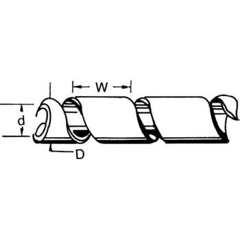 Fixapart Swb Ks-10 Spiraalband 8-60 mm Transparant