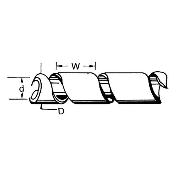 Fixapart Swb Ks-10 Spiraalband 8-60 mm Transparant