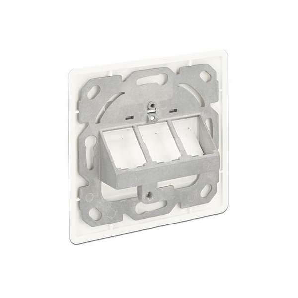 Delock Keystone Wall Outlet - Wanddose-Pure W