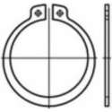 TOOLCRAFT 107641 Zekeringsringen Binnendiameter: 11 mm DIN 471 Verenstaal 200 stuk(s)